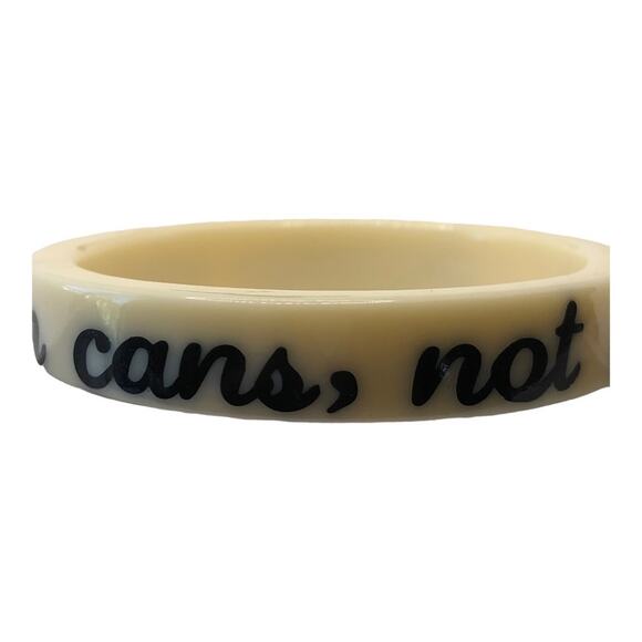 Energize Your Day Cream Motivation Bracelet - Success Comes In Cans, Not Can’ts - Picture 5 of 6